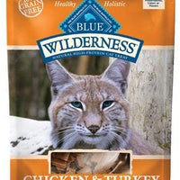 Azul Buffalo Wilderness Grain Free Cat Treats la (pollo y Turquía 4 oz - BESTMASCOTA.COM