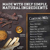 Buffalo Gama de cuero crudo, bocadillos para perros | saludables, alimentados con hierba, Buffalo Jerky crudo, escondite masticables | sabor ahumado de nogal - BESTMASCOTA.COM