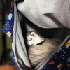 FULUE Ferret Rat Hamaca cama, Ferret Nation Jaula Accesorios Kit Set Staff House y Hideouts Cueva para Guinea Pig hurón - BESTMASCOTA.COM