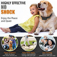 NPS No Shock Bark Collar for Small to Large Dogs - Smart Chip Adjusts to Stop Barking in 1 Minute - Highly Effective Vibration and Sound Stops Barks Fast with No Pain - Safe, Anti-Bark Device - BESTMASCOTA.COM