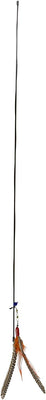 GoCat Da Bird - Caña y pluma para gato, hecho a mano en los Estados Unidos (1 pájaro), 1 pájaro, 3 patas largo - BESTMASCOTA.COM