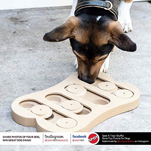 Juguete Para Perros Hueso Rompecabezas Interactivo Iq Dog