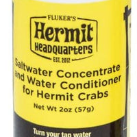 flukers Acondicionador concentrado de agua salada/agua para Hermit cangrejos, 2-Ounce - BESTMASCOTA.COM