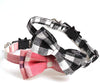 KUDES - Juego de 2 collares para gato con pajarita y campana para gatitos y algunos cachorros, ajustable de 7.8 a 10.5 pulgadas - BESTMASCOTA.COM