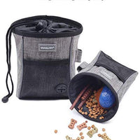 VIVAGLORY - Bolsa de regalo para perros, estilo deportivo y apertura ampliada, bolsa de regalo para perros con cintura ajustable, dispensador de bolsas de caca lo suficientemente grande para llevar golosinas, kibbles, juguetes para mascotas | 2 maneras de - BESTMASCOTA.COM