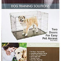 Petmate "ProValu" Wire Dog Crate, Two Doors, Precision Lock System, 6 Sizes - BESTMASCOTA.COM