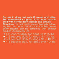 Ark Naturals Sea Mobility Joint Rescue Dog Treats, Suplemento conjunto con glucosamina y condroitina - BESTMASCOTA.COM