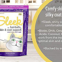 En Clover, elegante, hairballs Skin & Coat Apoyo Cat Treats Chews - BESTMASCOTA.COM