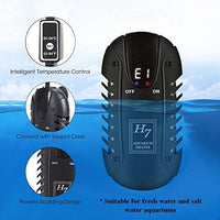 MQ - Calentador sumergible para acuario, 25-200 W, con pantalla LED digital y controlador de termostato externo, para tanque de peces de 3-60 galones - BESTMASCOTA.COM