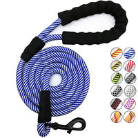Correa para perro MayPaw resistente, de nailon de 1/2 x 6 pies, con asa acolchada suave y gruesa para perros grandes y medianos - BESTMASCOTA.COM