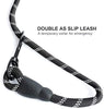 Toozey - Correa para perro de 4.9 ft, correa de cuerda con cómodo mango acolchado e hilos reflectantes, resistente correa trenzada para perros medianos y grandes - BESTMASCOTA.COM