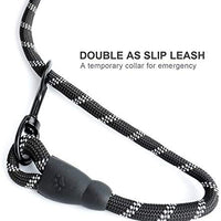Toozey - Correa para perro de 4.9 ft, correa de cuerda con cómodo mango acolchado e hilos reflectantes, resistente correa trenzada para perros medianos y grandes - BESTMASCOTA.COM
