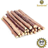 SunGrow Chew Sticks - Molar and Teeth Grinding Toy for Small Pets - Natural, Safe Chew Toy for Maine Coons, Calicos, Siamese and Tabby Cats - BESTMASCOTA.COM