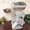 Hey-bro - Árbol para gatos de varios niveles con postes de rascador cubiertos de sisal para gatitos, gatos y mascotas - BESTMASCOTA.COM