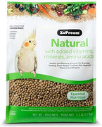 Zupreem 230353 medio natural alimento para pájaros, 2.5-pound - BESTMASCOTA.COM