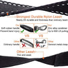 Wishnice - Correa elástica fuerte para perro de 5.9 ft con reflectante mejorado para perros medianos y grandes, 4 en 1, correa multifunción que absorbe los golpes con cinturón de asiento de coche, 2 asas acolchadas para entrenamiento de caminar control ad - BESTMASCOTA.COM