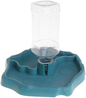 Tfwadmx - Botella de agua para reptiles, alimentador automático de tortuga, dispensador de alimentos y agua para mascotas, para camaleón de tortuga - BESTMASCOTA.COM