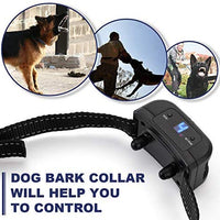 Zenvey - Collar antiladrido con detección inteligente para evitar ladridos con 3 modos de entrenamiento, vibración/choque 9 sensibilidad ajustable, cuello de obediencia para perros pequeños, medianos, grandes y estúpidos (10 a 120 libras) - BESTMASCOTA.COM
