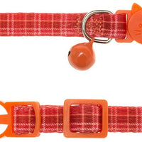 BINGPET - Collares de gato con campana, colores variados, patrones cuadrados, ajustables, paquete de 6 unidades - BESTMASCOTA.COM