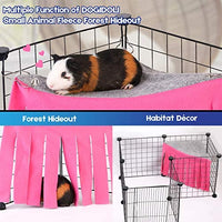 Escondite de cobaya, color azul cielo, rosa, morado, verde y rojo fresa, para cobayas, hurones, chinchillas, ratas, conejos y otros animales pequeños sin vallas de metal - BESTMASCOTA.COM