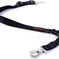 iBuddy - Cinturones de seguridad para perros pequeños, medianos y grandes, cinturón de seguridad ajustable para perros con doble gancho de seguridad y cinturón de seguridad elástico de nailon duradero para coche - BESTMASCOTA.COM