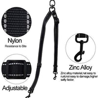 Tacobear - Correa doble para perro para dos perros, sin enredos, doble perro, ajustable, correa de entrenamiento para perros pequeños, medianos y grandes - BESTMASCOTA.COM