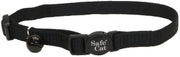 Collar de seguridad de escape para gatos ajustable con cascabel por Coastal productos para mascotas CCP7001PUR, de nylon, color morado, Adjustable, Negro - BESTMASCOTA.COM