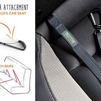 Cinturón de seguridad para perro, material resistente, incluyendo anexo de giro sin enredos, mosquetón y barra apego. De Mighty Paw - BESTMASCOTA.COM