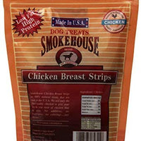 Smokehouse pollo 100% Natural Dog Treats Tiras de mama - BESTMASCOTA.COM