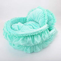 Cute Princess mascota cama Bow-Tie Lace Cat Dog Bed - BESTMASCOTA.COM