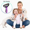 Bencmate Herramienta de peine desengrasante para perros, gatos, mascotas, rastrillo con doble cara, elimina suavemente los nudos de la capa inferior - BESTMASCOTA.COM