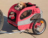 PetSafe Solvit HoundAbout Pet Bicycle Trailer For Dogs and Cats, Aluminum Frame, Medium and Large - BESTMASCOTA.COM