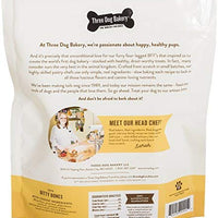 Three Dog Bakery Itty Bitty Bones golosinas para perro horneado, 32 oz - BESTMASCOTA.COM