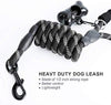 Toozey - Correa para perro de 4.9 ft, correa de cuerda con cómodo mango acolchado e hilos reflectantes, resistente correa trenzada para perros medianos y grandes - BESTMASCOTA.COM