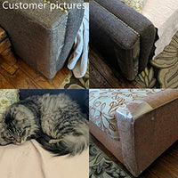 Protector de sofá para mascotas, paquete de 10 protectores de garra para mascotas, para mascotas, gatos, perros, gatos y gatos, discretos, para proteger la tapicería, puertas, paredes, colchón, asiento de coche - BESTMASCOTA.COM