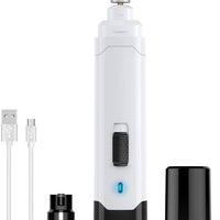oneisall - Molinillo de uñas para perros, 2 velocidades, silencioso, recargable por USB, profesional, para mascotas, cuidado de uñas y cuidado de garras para perros y gatos pequeños, medianos y grandes - BESTMASCOTA.COM