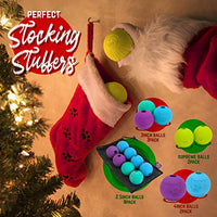 Pelotas de juguete para perros de Chew King, extremadamente duraderas, colección de juguetes Fetch, se adapta a lanzadores de pelotas - BESTMASCOTA.COM