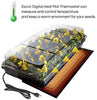 Zacro - Termostato digital para esterilla de calor de reptiles, para germinación de semillas, 41-108 °F, 1 unidad, color negro - BESTMASCOTA.COM