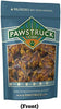 Pawstruck - Rodillera con forma de hueso para perros | Fabricado en Estados Unidos y natural | Larga duración para masticar carne hecha de ganado americano | Trato de carne con un solo ingrediente, sin sabores artificiales | Apoya la salud dental - BESTMASCOTA.COM