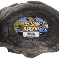 Zoo Med - Plato de agua para roca de reptiles, color puede variar - BESTMASCOTA.COM