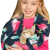 Dukes Digs - Critter Cuddler - Portador de animales pequeños, bolsa para vínculo afectivo, antiansiedad, interactiva, para hacer ejercicio terapéutico para mascotas y para transportar perros pequeños, gatos, erizo, cachorros de viaje - producto de Estados - BESTMASCOTA.COM