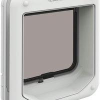 Cat Mate giratorio 4 way Gatera de bloqueo – blanco - BESTMASCOTA.COM