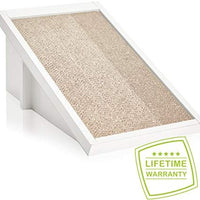 Forma Basics Eco Friendly Cat Scratcher inclinación, Cat Scratching Pad con Orgánica catnip (fabricada de sostenible no tóxico ZBoard paperboard) - BESTMASCOTA.COM