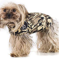 X@HE - Chaleco de alivio de ansiedad para perro, chaleco para mantener la comodidad, chaleco para perros de talla XS, M, L, XL, azul marino, gris, rosa, rojo y camuflaje - BESTMASCOTA.COM