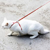 Azuza Arnés y Correa para gato para caminar, a prueba de escape, lindas piñas en color brillante, suave y ajustable arnés para gatos - BESTMASCOTA.COM