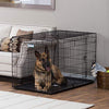 Petmate "ProValu" Wire Dog Crate, Two Doors, Precision Lock System, 6 Sizes - BESTMASCOTA.COM