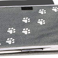 Feline Ruff - Caja de almacenamiento para juguetes de perro, tamaño grande Cesta de almacenamiento de juguetes para mascotas de 16.0 x 12.0 in con tapa. Cubo de lona plegable perfecto para juguetes y accesorios de gato. - BESTMASCOTA.COM