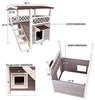 Petsfit Outdoor Cat House with Escape Door and Stairs - BESTMASCOTA.COM