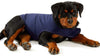 Furubaby Ansiedad Perro Abrigo una camisa Calm Down Perro Chaqueta para xs Pequeño Mediano Grande XL Perros | Color Sólido Azul Gris Verde Rosa Thunder Dog Wrap(Dark Blue) - BESTMASCOTA.COM