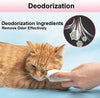 Toallitas desodorizantes hipoalergénicas para mascotas con fragancia, orgánicas naturales y antibacterianas para la limpieza de los ojos de la cara, las orejas, las patas de los dientes, 100 unidades por paquete - BESTMASCOTA.COM